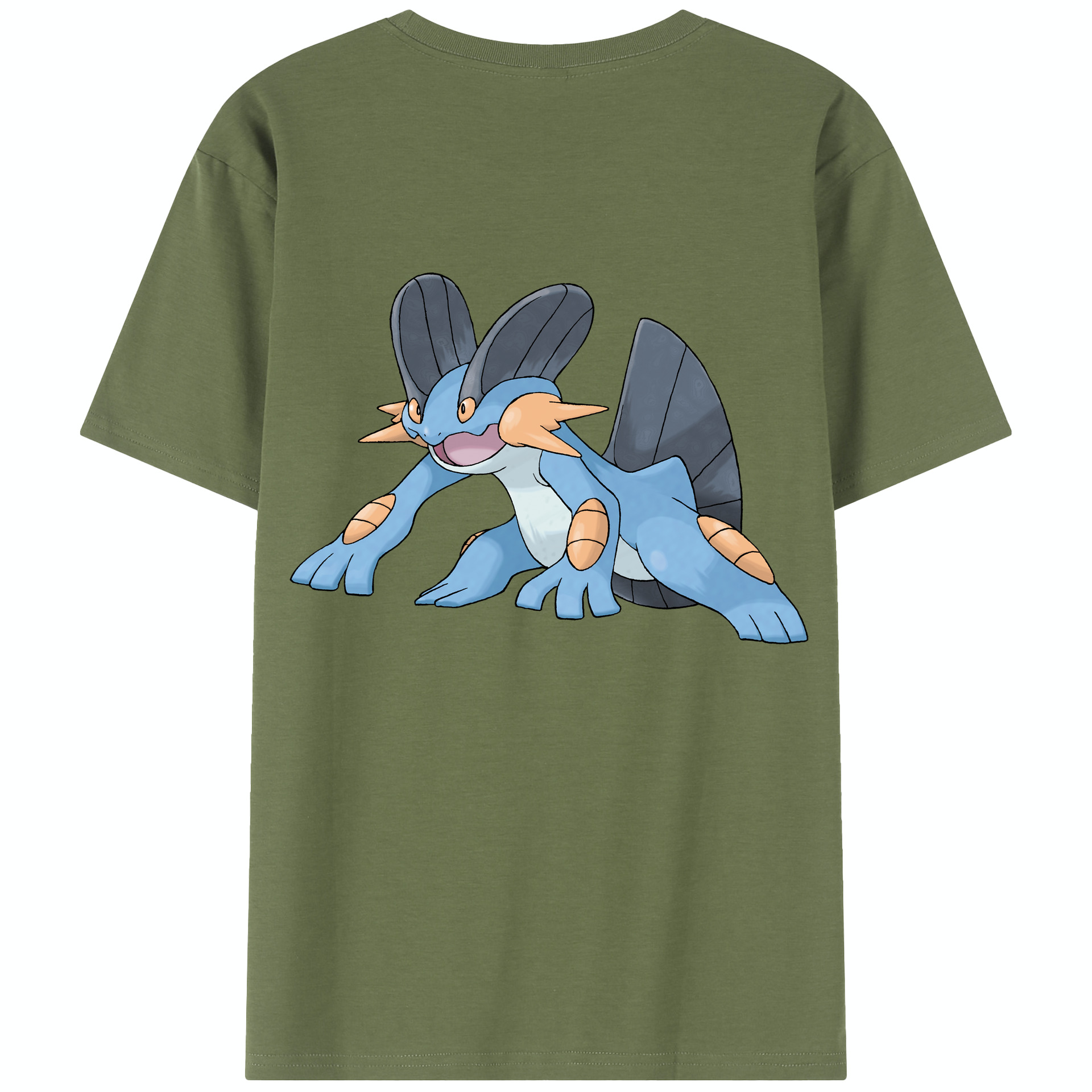 （画像用） ポケットモンスター Pokémon 綿100％半袖Tシャツ（背面プリント）